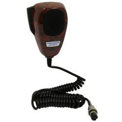 4-Pin Noise Canceling CB Microphone  Wood Grain TM-2007WG