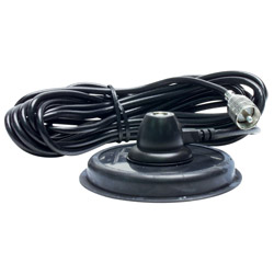 5 Magnet Mount with 12\' Pre-Wired Coax Cable w/PL-259 Connectors