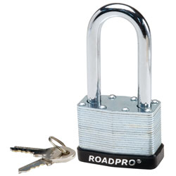 50mm Laminated Steel Padlock with Bumper Guard 2 Shackle RPLS-50