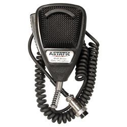 636L Noise Canceling 4-Pin CB Microphone Black 302-10001