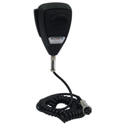 636L Noise Canceling 4-Pin CB Microphone  Rubberized Black 30210