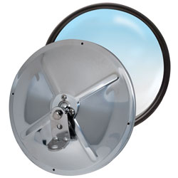 8.5 Stainless Steel Adjustable Convex Mirror Center Stud RP-19S