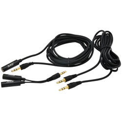 6 Auxiliary Audio Cable Kit  Black MBS12401