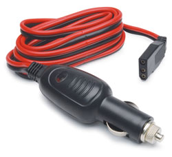 2-Wire 15 Amp 3-Pin CB Power Cord w/ 12-Volt Cigarette Lighter P