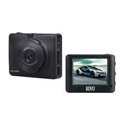 Dash-Cam DVR with Built-In 2 LCD Screen VTR113