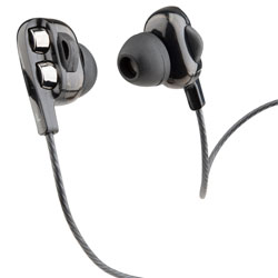 Dual Driver Wired Earbuds  Black MBS10307