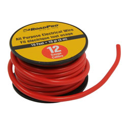 12-Gauge 10' All Purpose Electrical Wire Spool RP1210