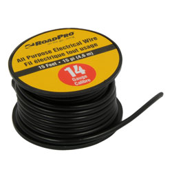 14-Gauge 15' All Purpose Electrical Wire Spool RP1415