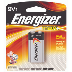 Energizer(R) Alkaline Battery 9-Volt 522BP