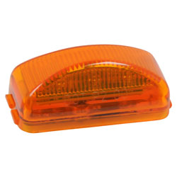 2.5x1.25 LED Sealed Light with 2 Plug Connection Amber RP-1559A