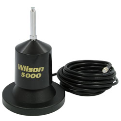 W5000 Series Magnet Mount Mobile CB Antenna Kit with 62.5 Whip 8