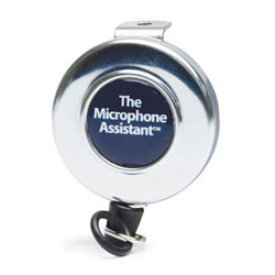 The Microphone Assistant(TM) Retractable CB Mic Holder K40MA