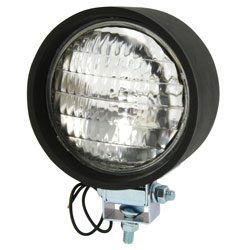 4 Round Sealed Light Clear/ Black Housing RP-5401
