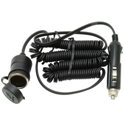 12V Single Outlet Cigarette Lighter Adapter Cord TSPSP-112