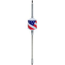 T2000 Series Mobile CB Trucker Antenna with 10 Shaft  White w/US