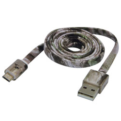 3 Charge & Sync Micro to USB Cable  Camouflage TKMICRO