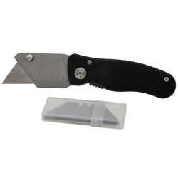 Folding Utility Knife with 5-Pack of Blades SST3929